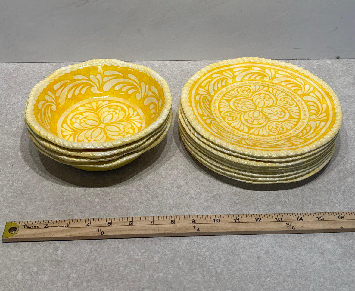 Set of 12 Melamine Dishes