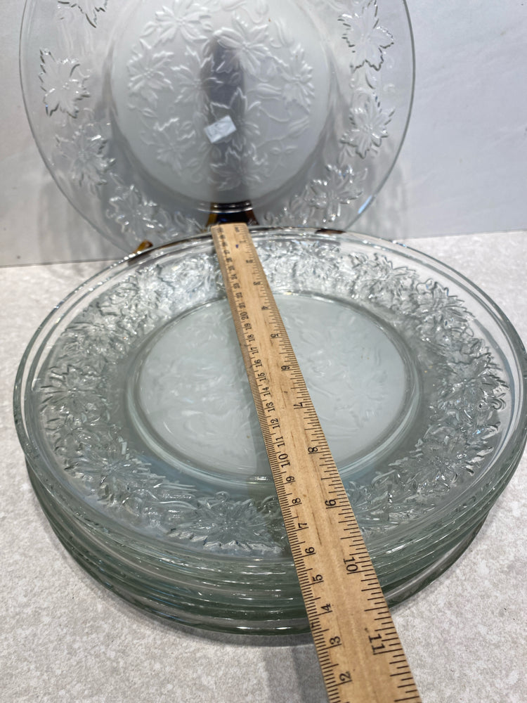 Set of 8 Princess House Dinner Plates 10"