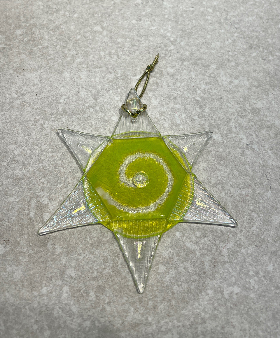 Fused Glass Ornament