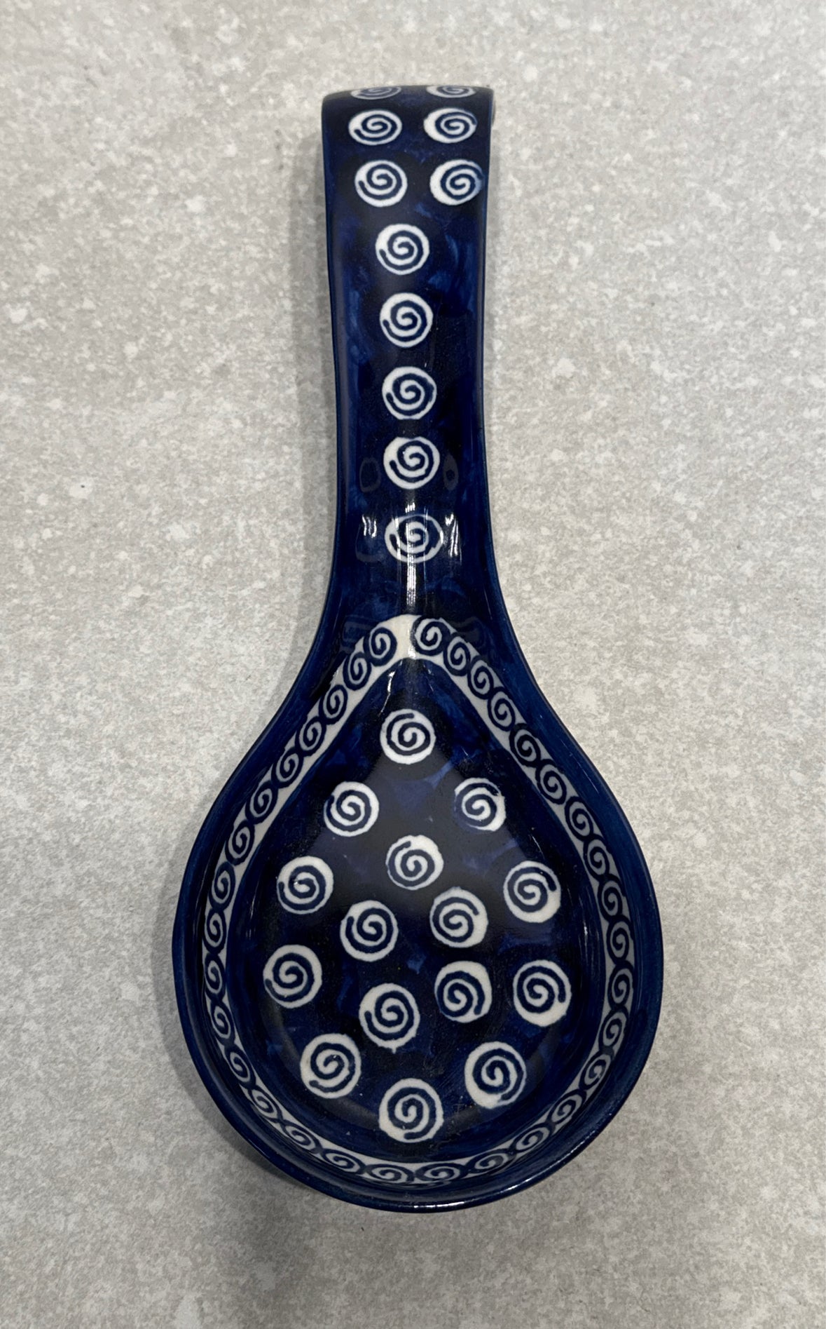 Polish Pottery Spoon Rest