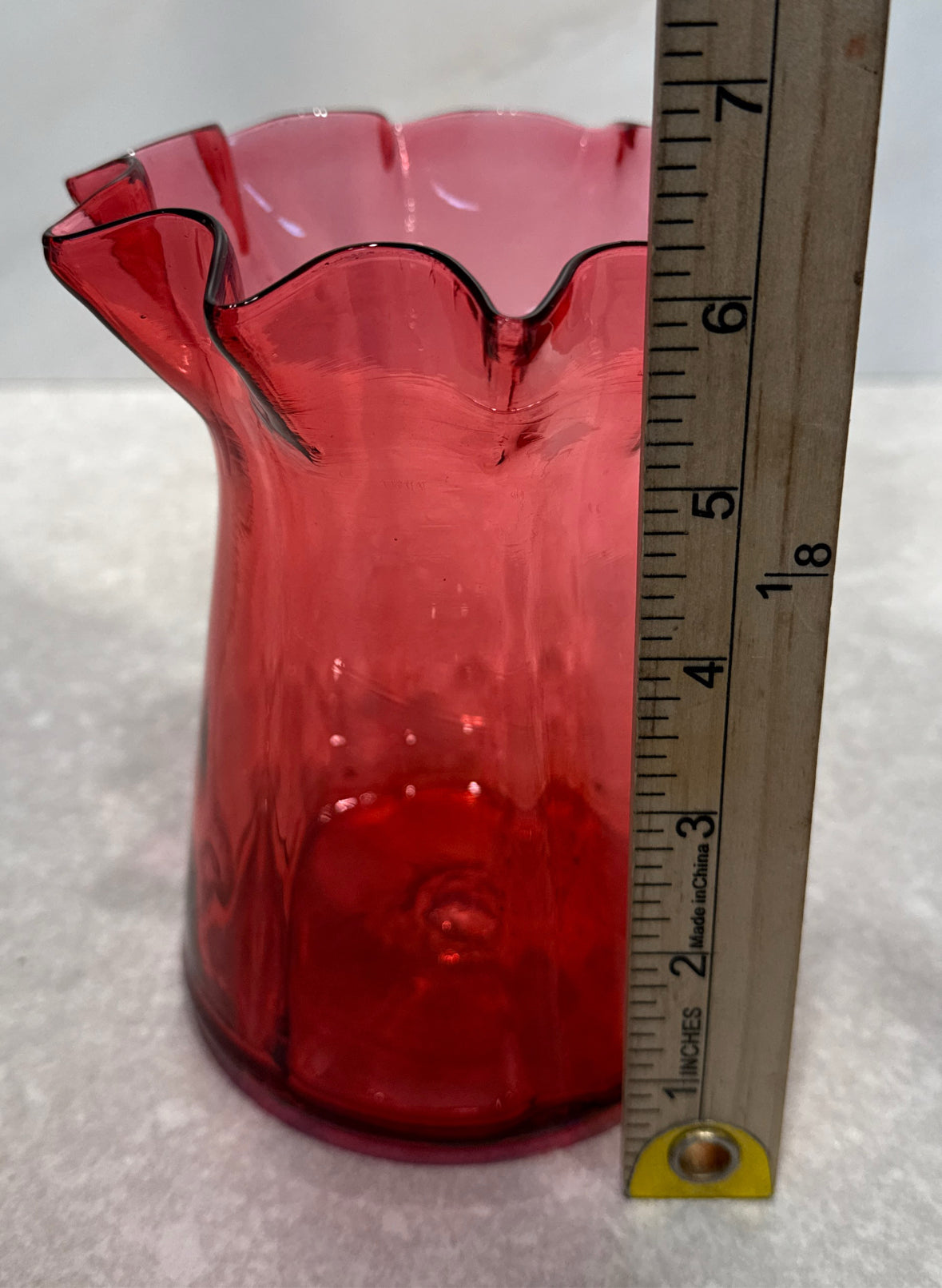 Cranberry Vase