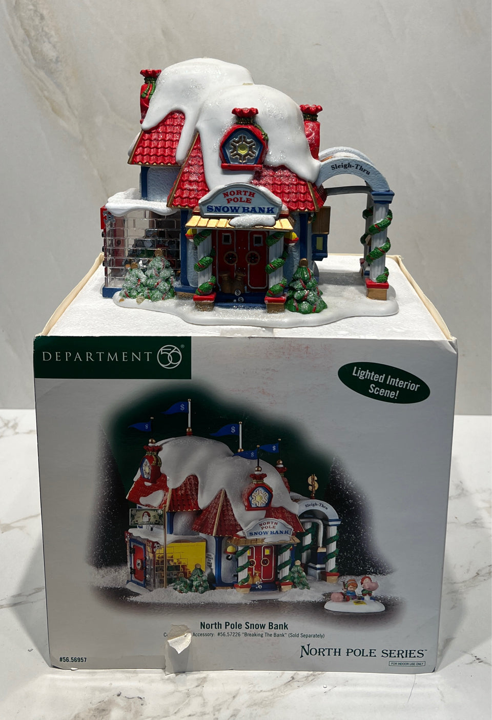 Dept. 56 North Pole Snow Bank