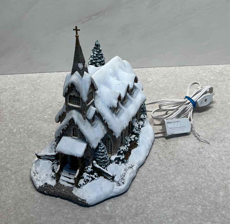 Thomas Kinkade Light of Hope Church