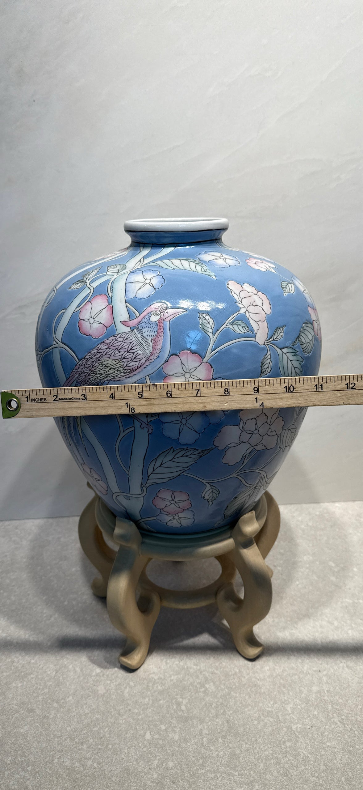 Vase On Stand - as is