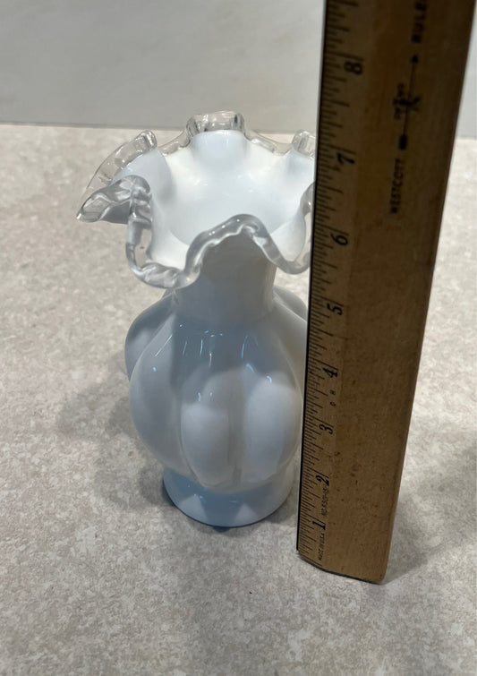 Fenton Melon Vase