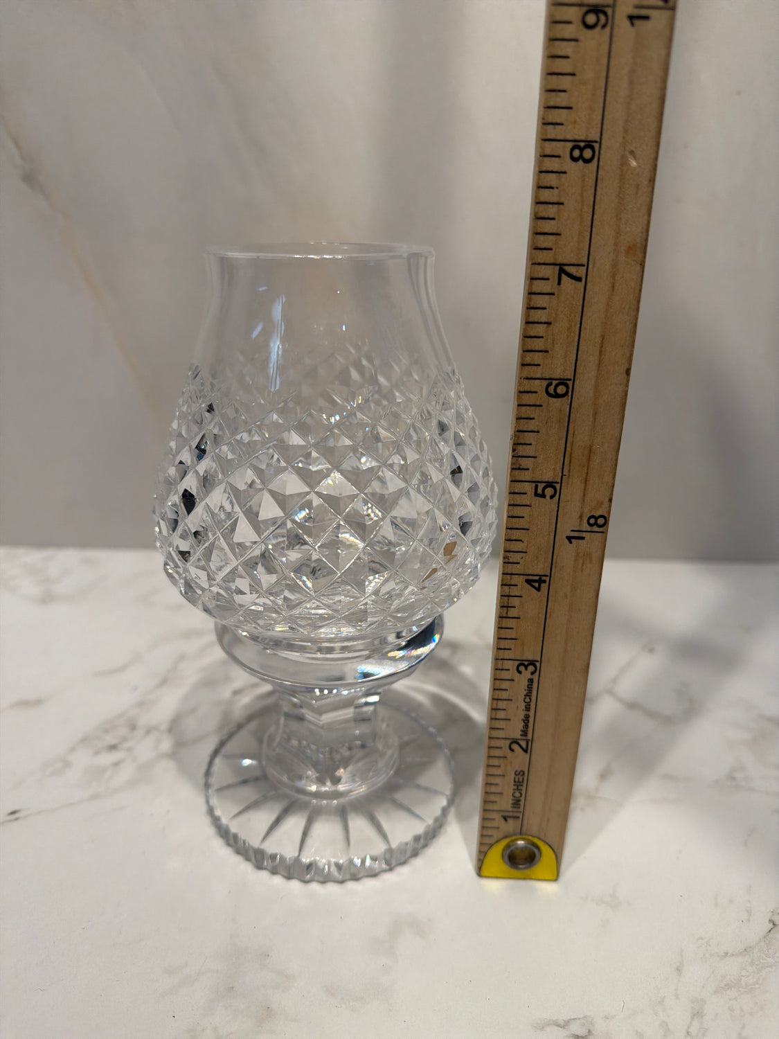 Alana Waterford 2-Piece Hurricane Lamp