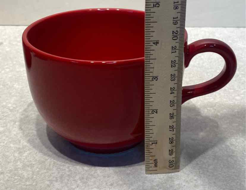Set of 4 Crate and Barrel Mugs