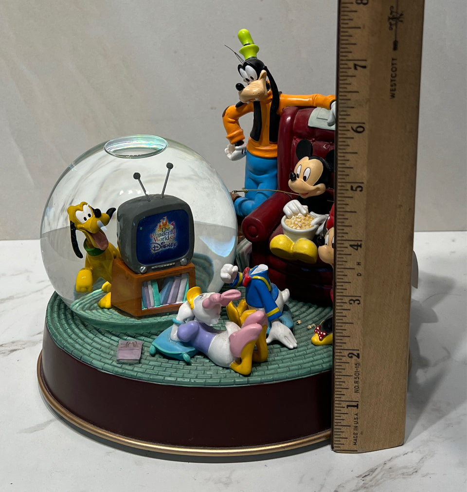 Disney Tv Time Snow Globe