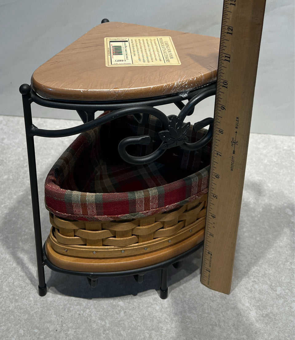 Longaberger Basket on Stand
