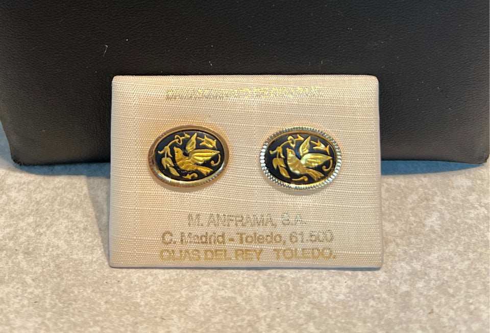 Damascene Earrings