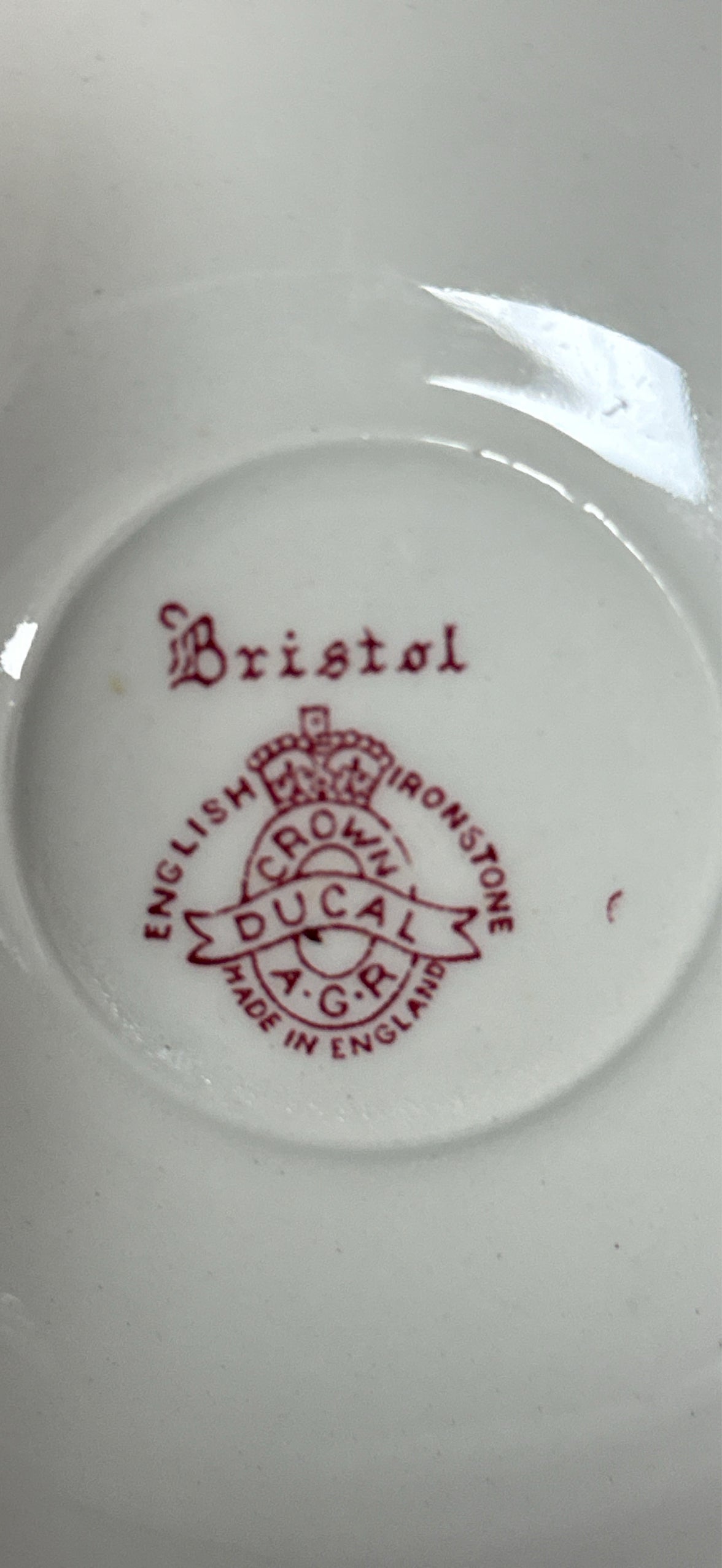 Crown Ducal Bristol Cup and Saucer