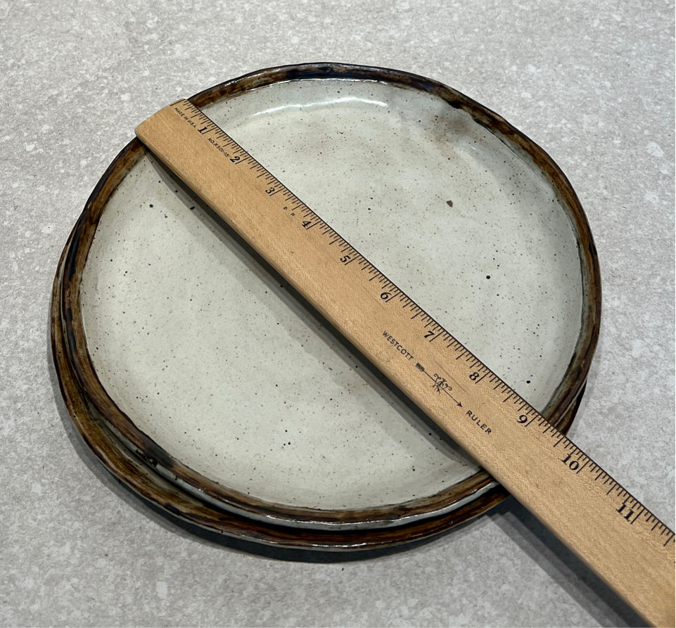 Set of 2 Pottery Plates