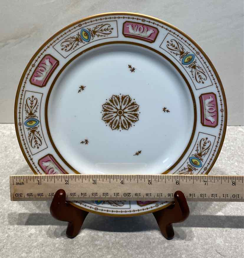 White House Dessert Plate