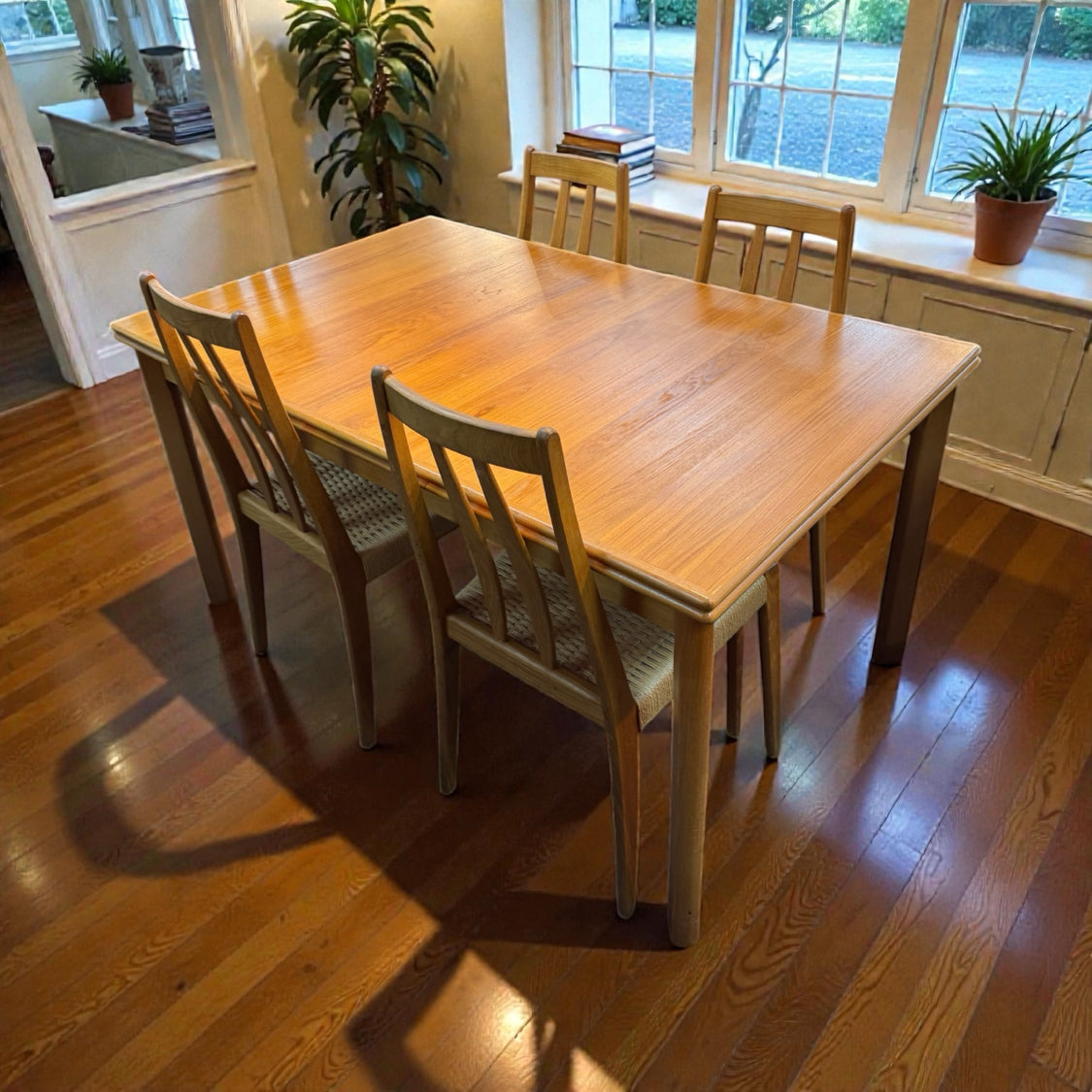Brdr. Furbo Teak Table And 4 Chairs
