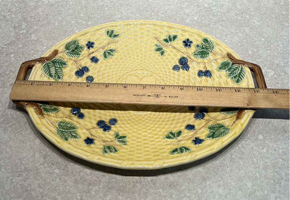 Tiffany And Co. Majolica Platter