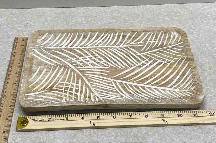 Carved Fern Tray