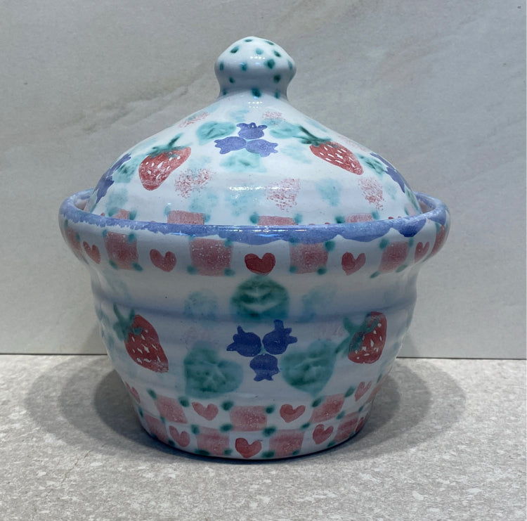 Signed Covered Bowl