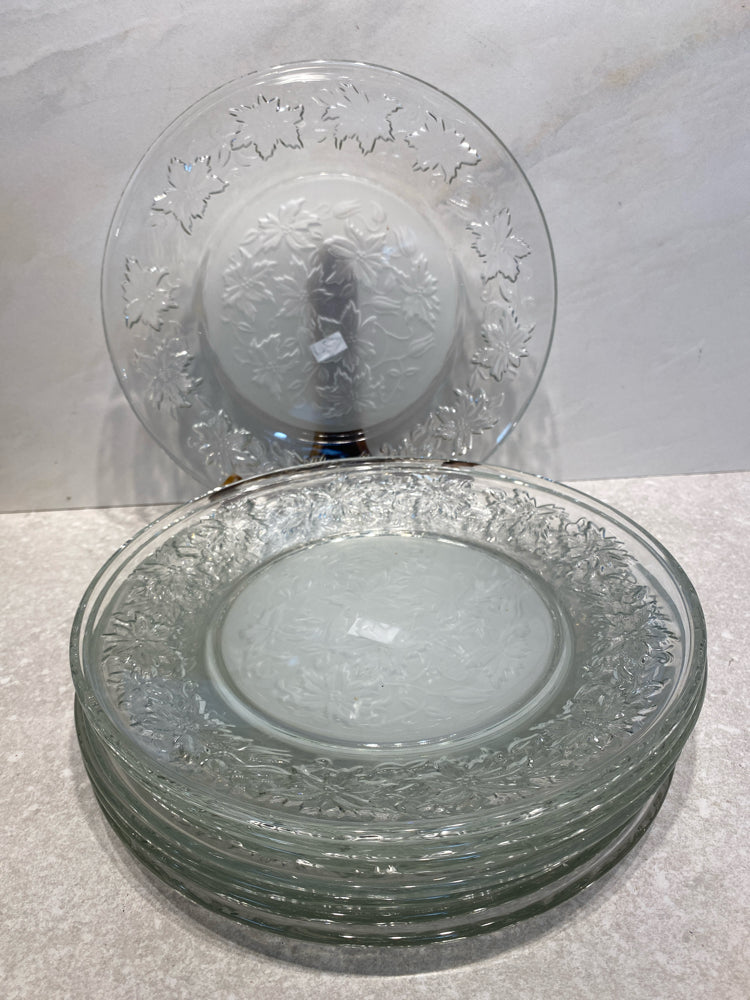 Set of 8 Princess House Dinner Plates 10"