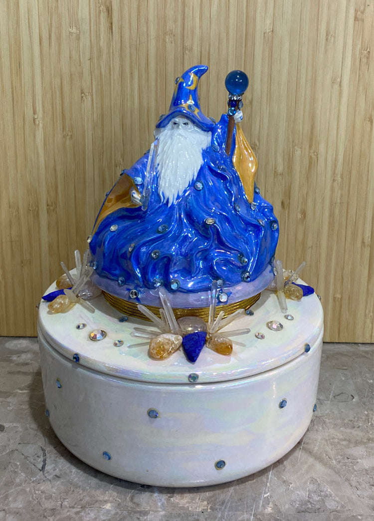 Wizard Covered Jar