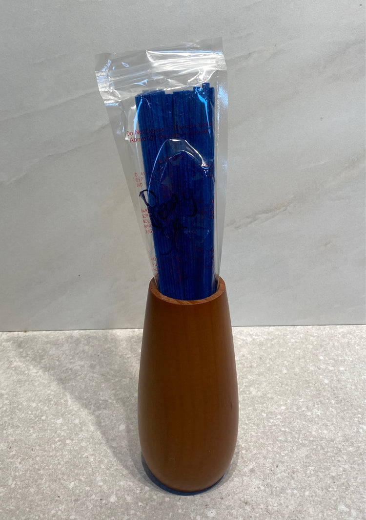 Wood Vase With Peony Spa Scent