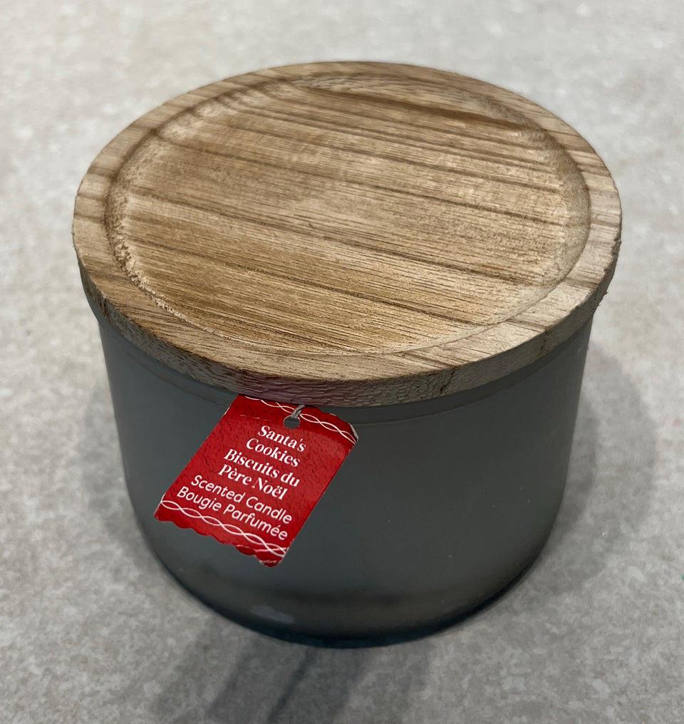 Santa's Cookie Candle