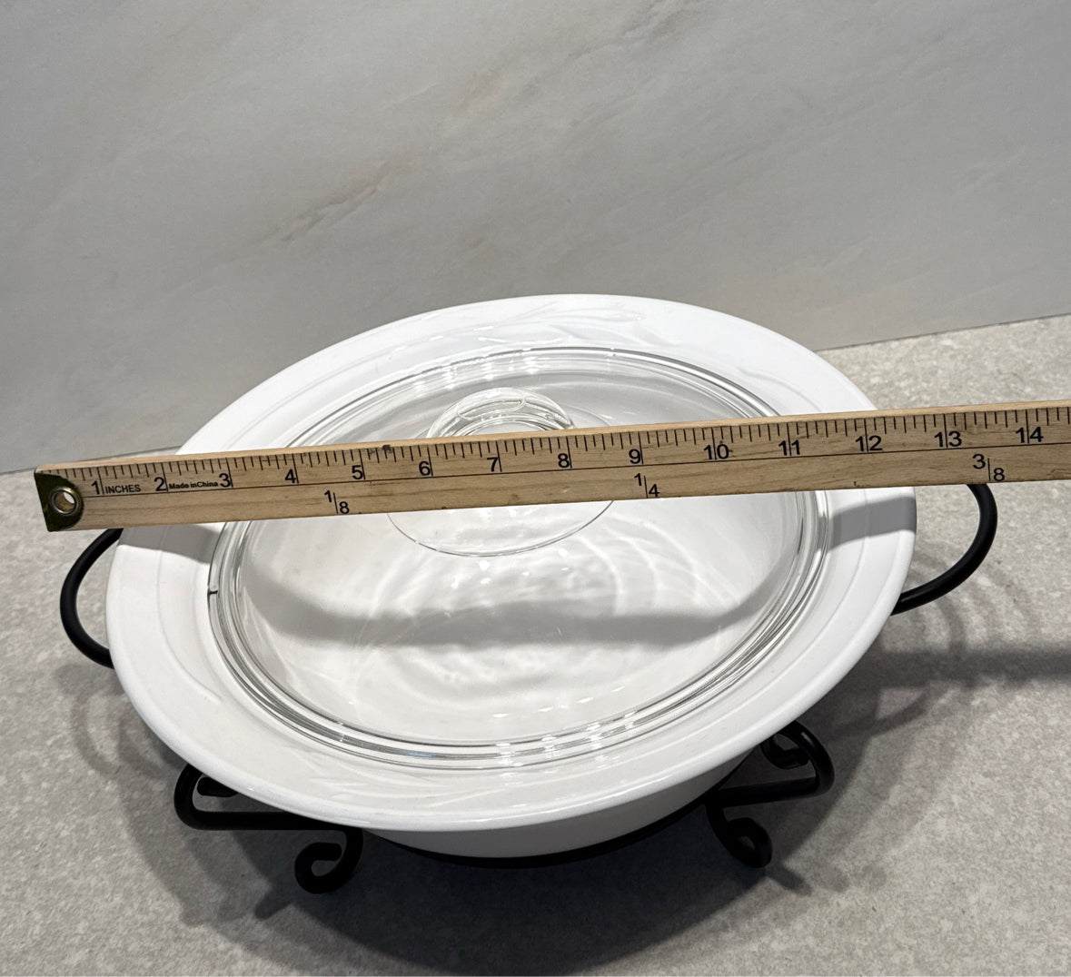 Covered Bowl with Carrier