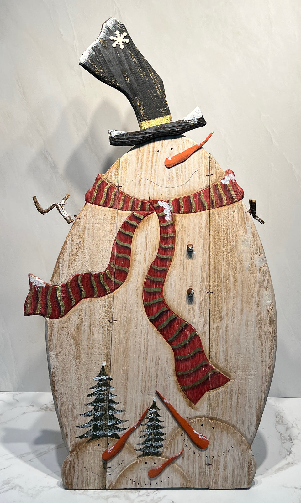 Large Snowman Decor