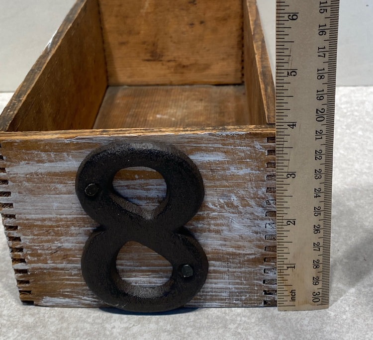 #8 wooden Box