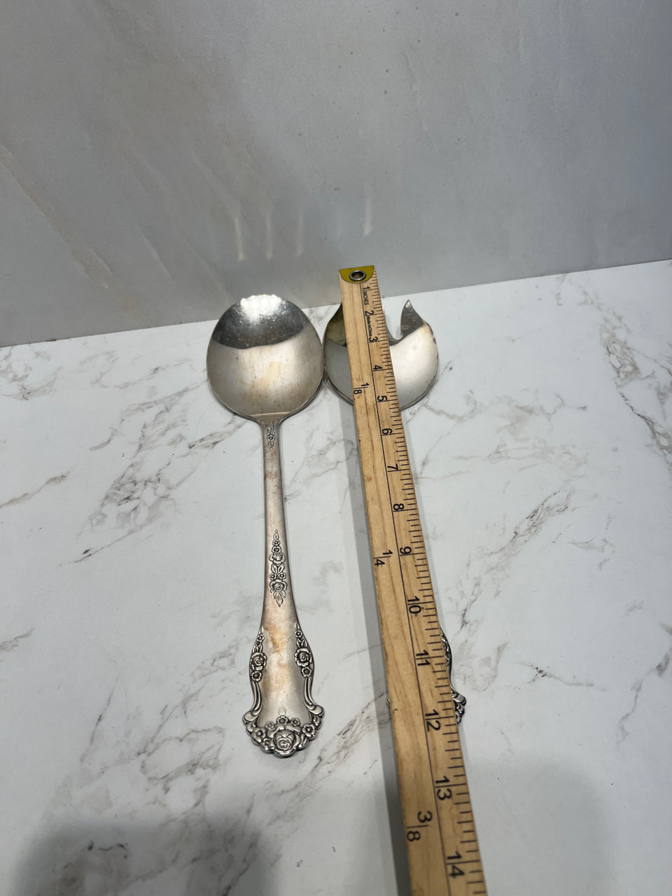 Pair of Silverplate Utensils