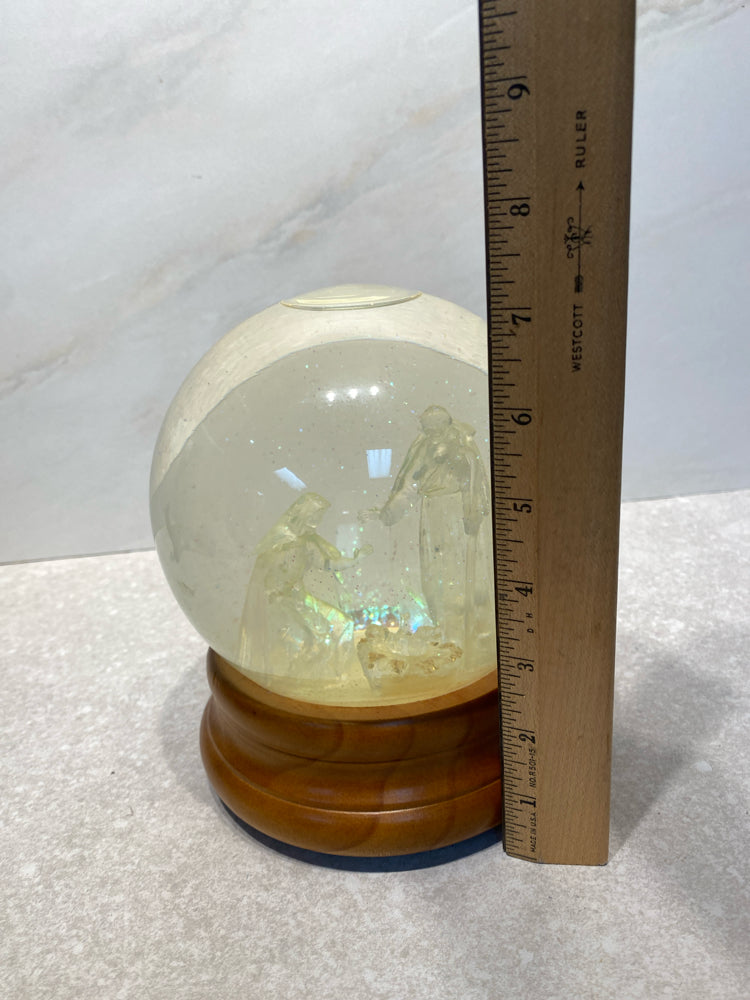 Snow Globe Music Box