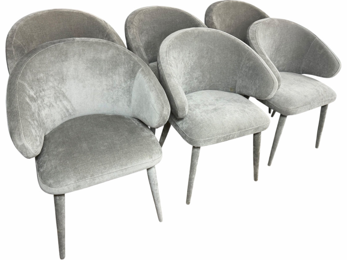 Set of 6 Eichholtz Cardinal Dining Chairs
