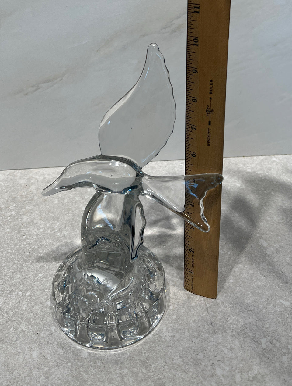 Glass Bird Figurine