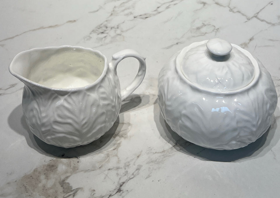 Wedgwood Sugar and Creamer