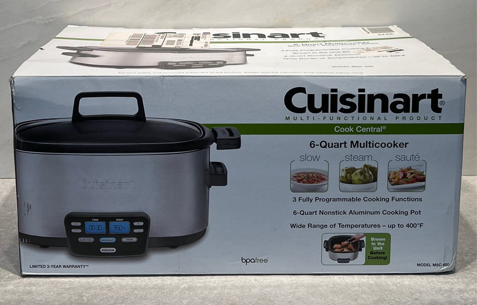 Cuisinart 6 Quart Multicooker