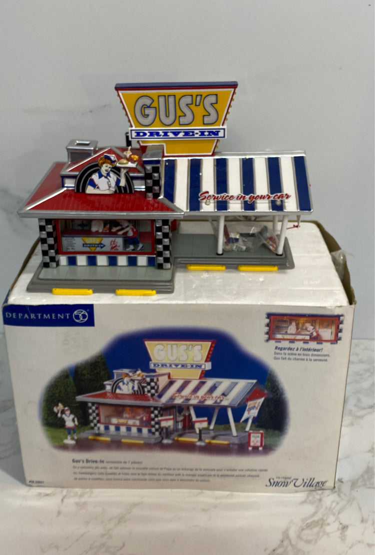 Dept. 56 Gus's Drive-In