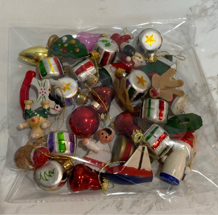 Bag Of Mini Ornmanents