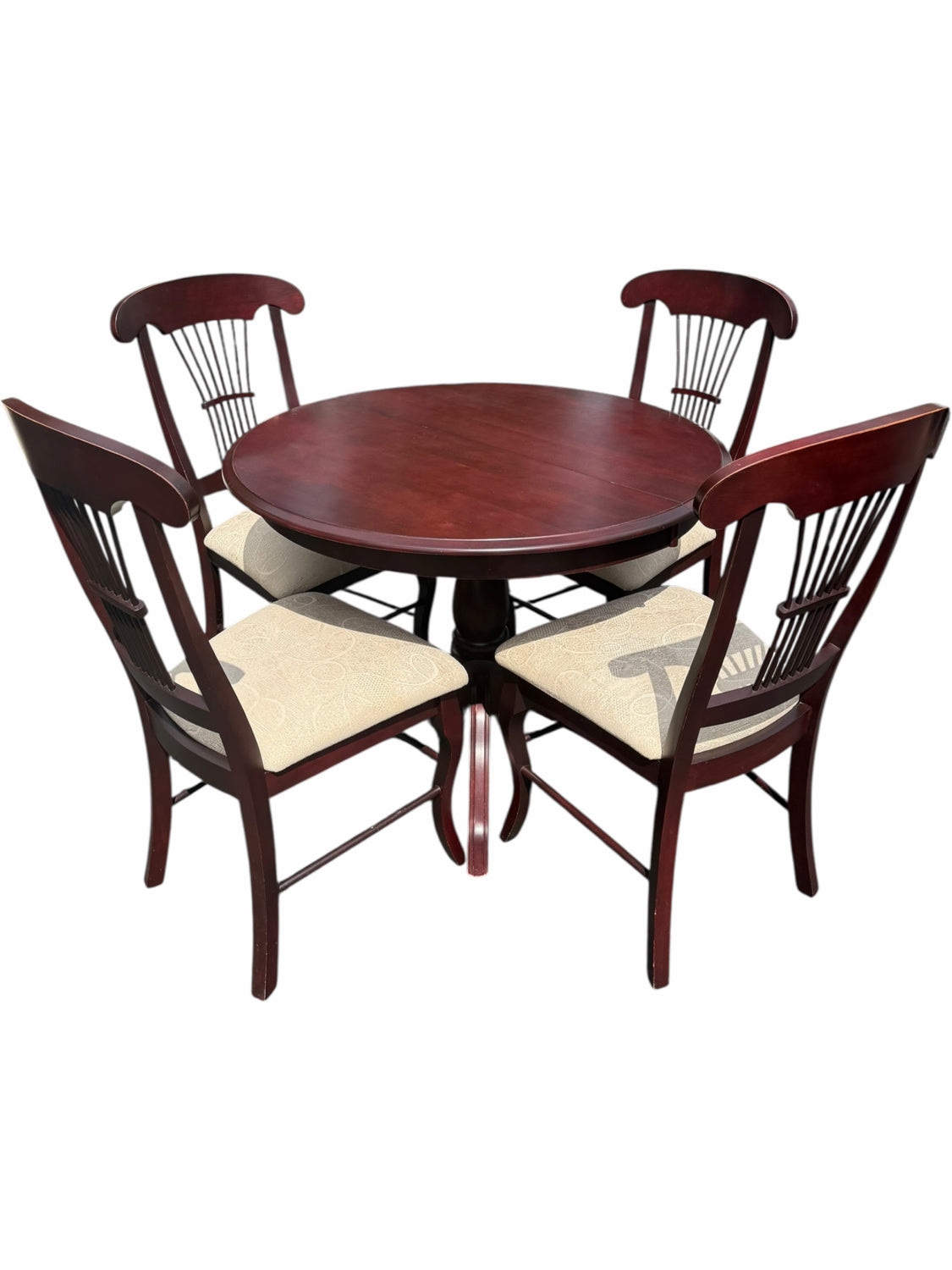 Bermex Table And 4 Chairs With Leaf