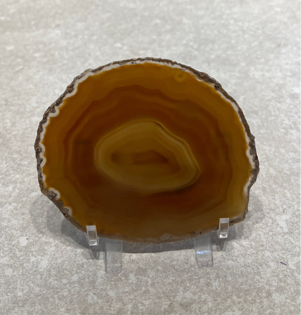 Geode Slice with Stand