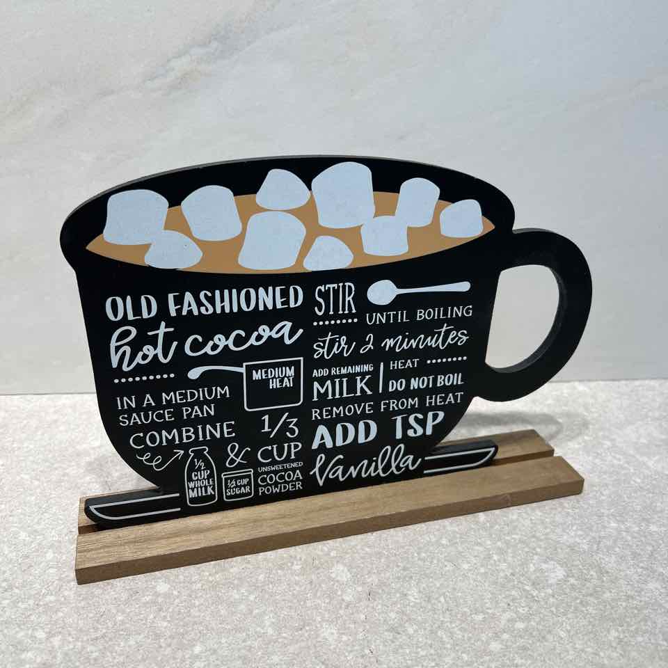 Hot Cocoa Sign
