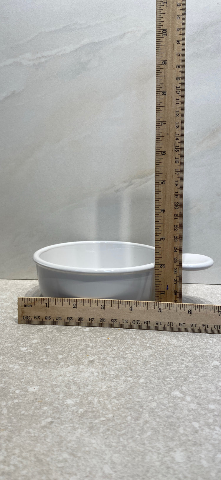 Corning Ware Handled Bowl