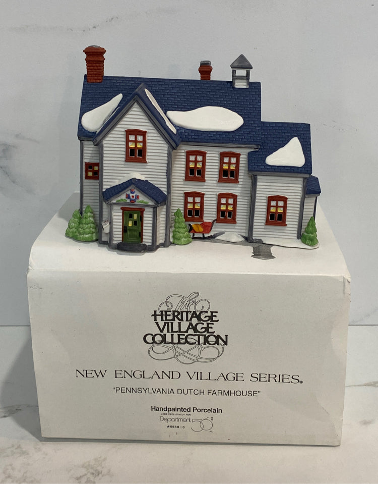 Dept. 56 Pennsylvania Dutch Farmhouse