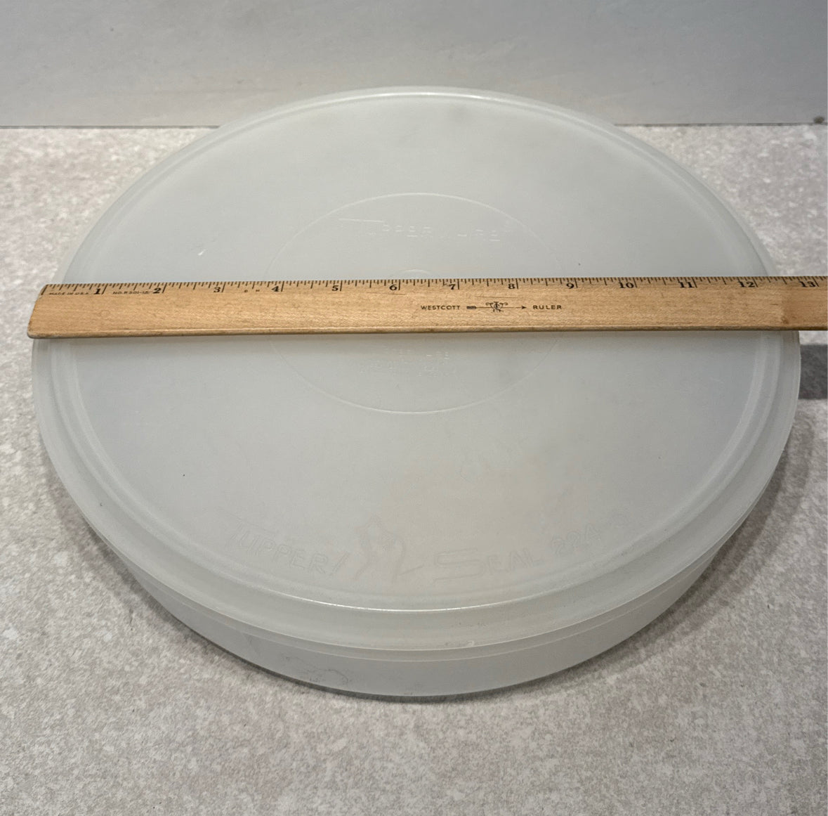 Covered Tupperware Container