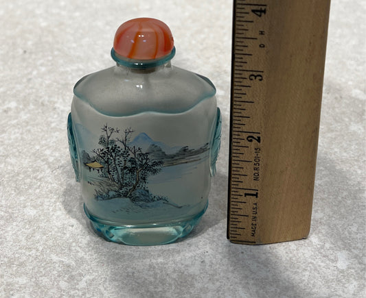 Chinese Reverse Painting Bottle