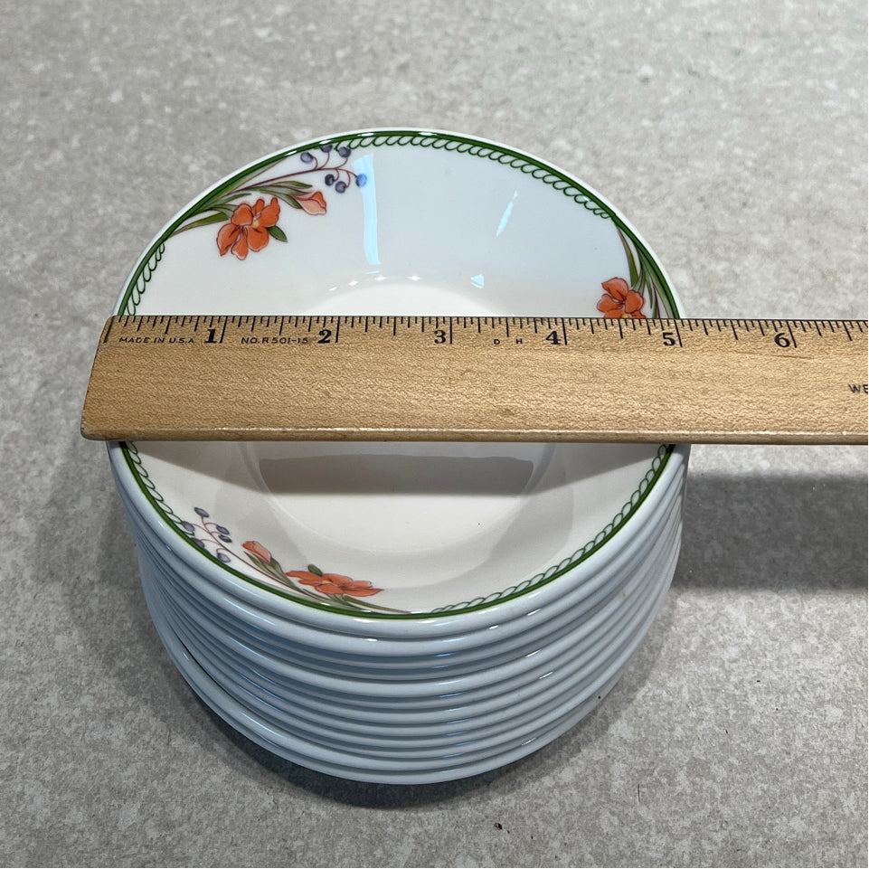 Set of 12 Dudson Fine China Boiwls