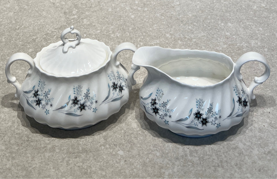 Royal Doulton Millefleur Sugar and Creamer