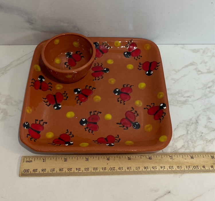 Lasybug Srving Plate