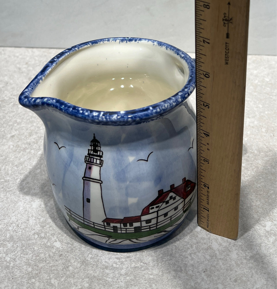 Lighthouse Pitcher