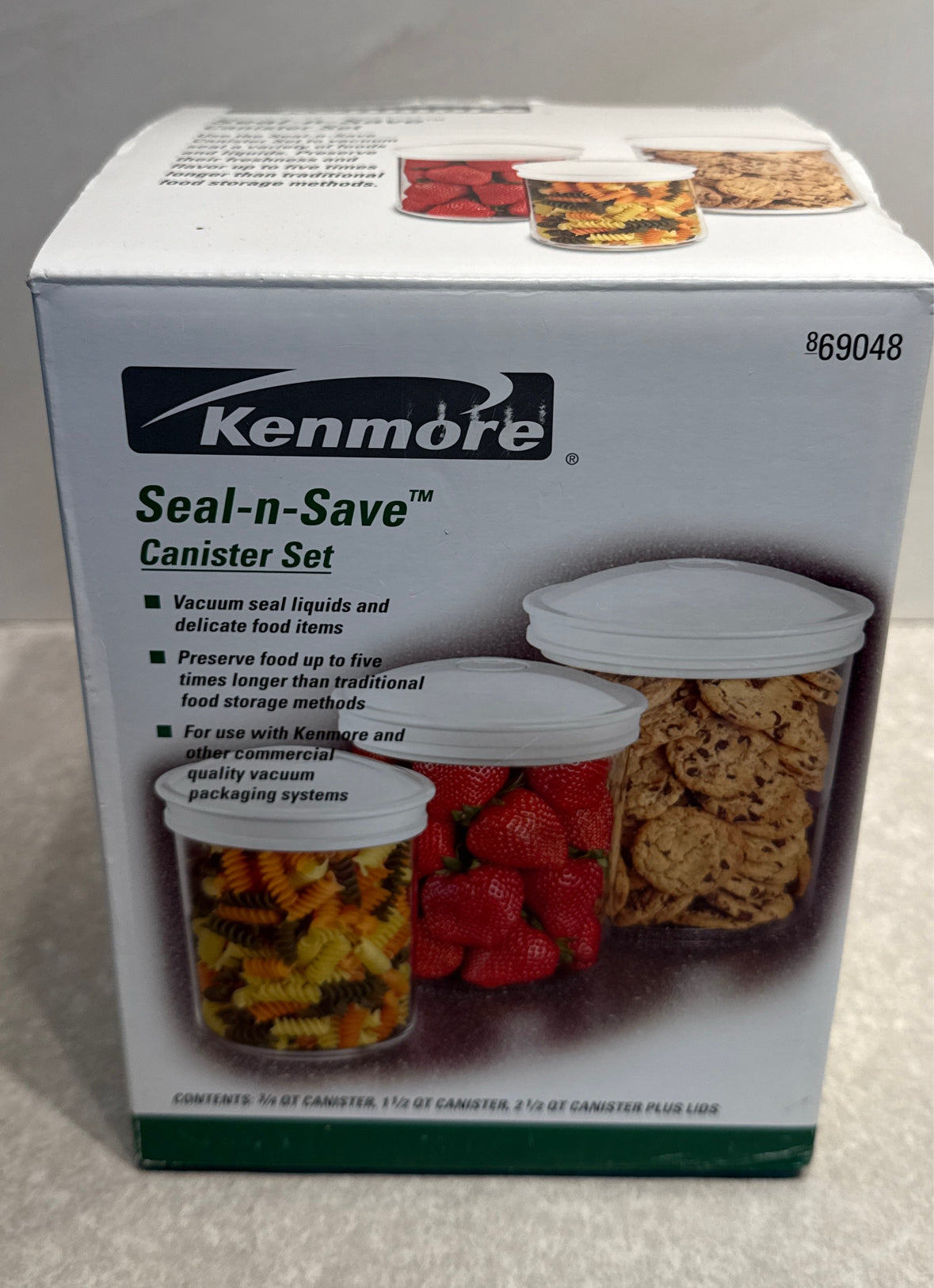 Seal N Save Set of Canisters