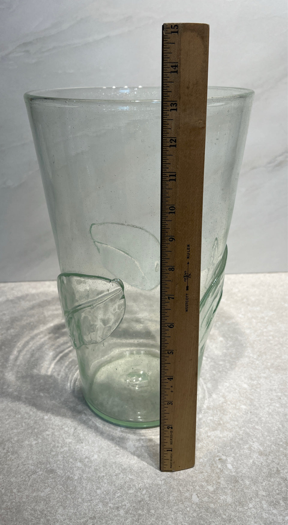 Blenko Leaf Vase