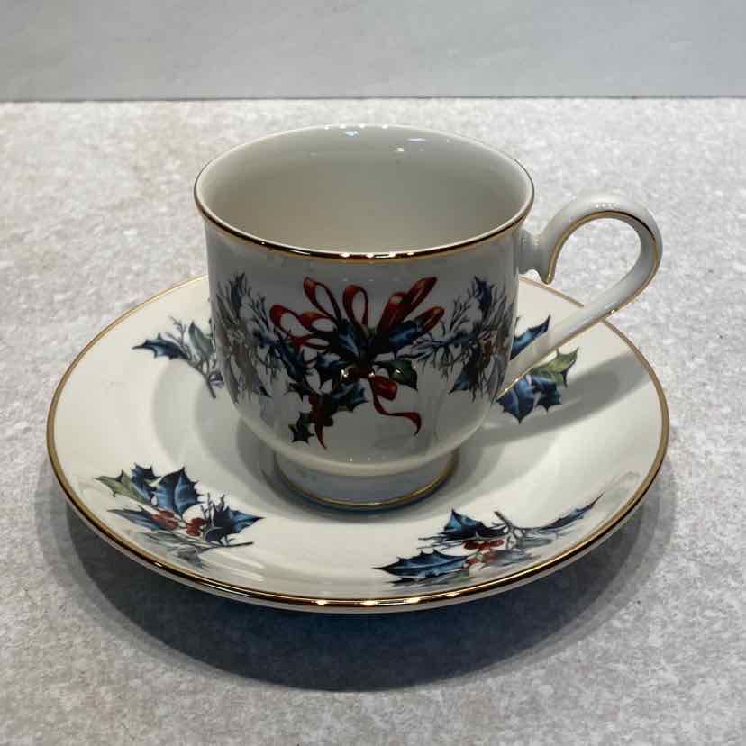 Lenox Winter Greetings Cup and Saucer